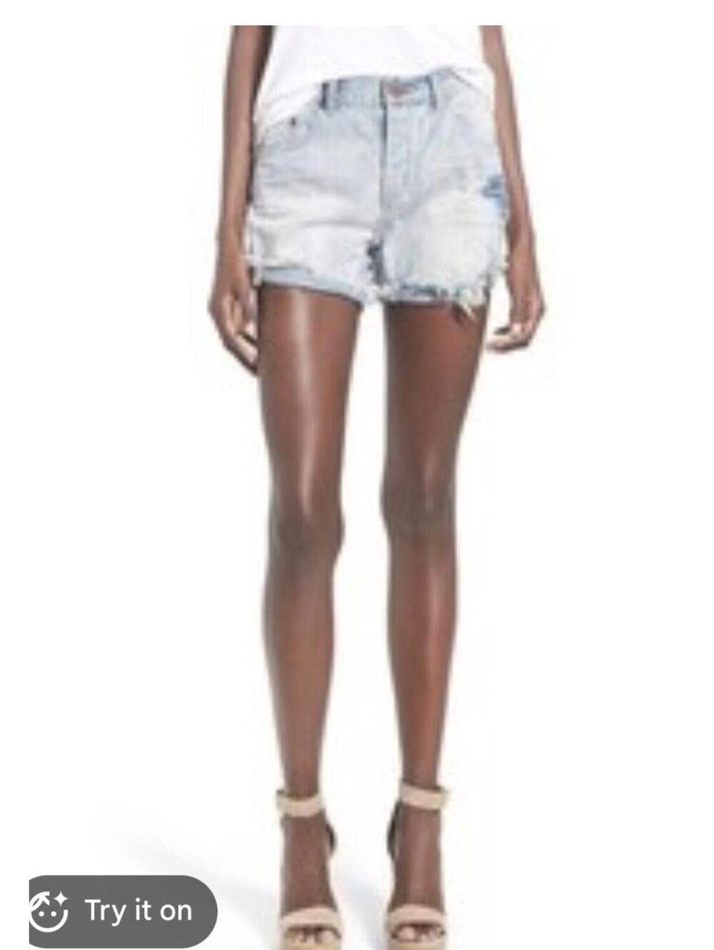 One Teaspoon denim shorts